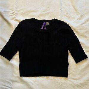 Seraphine short sleeve knit maternity topper